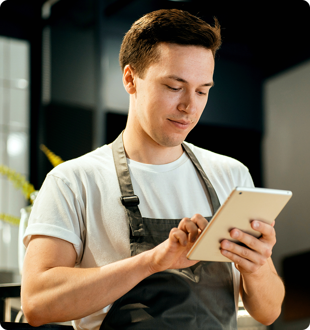 Business management interface