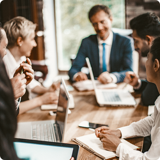 Business team collaboration